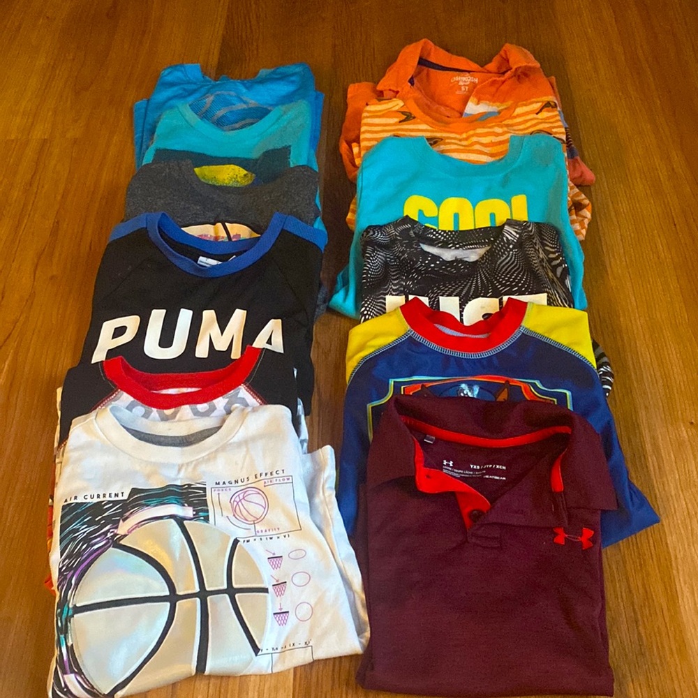 Boys 5T shirt lot